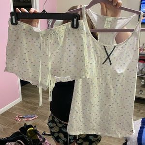 Cotton Calvin Klein sleeveless pajama set